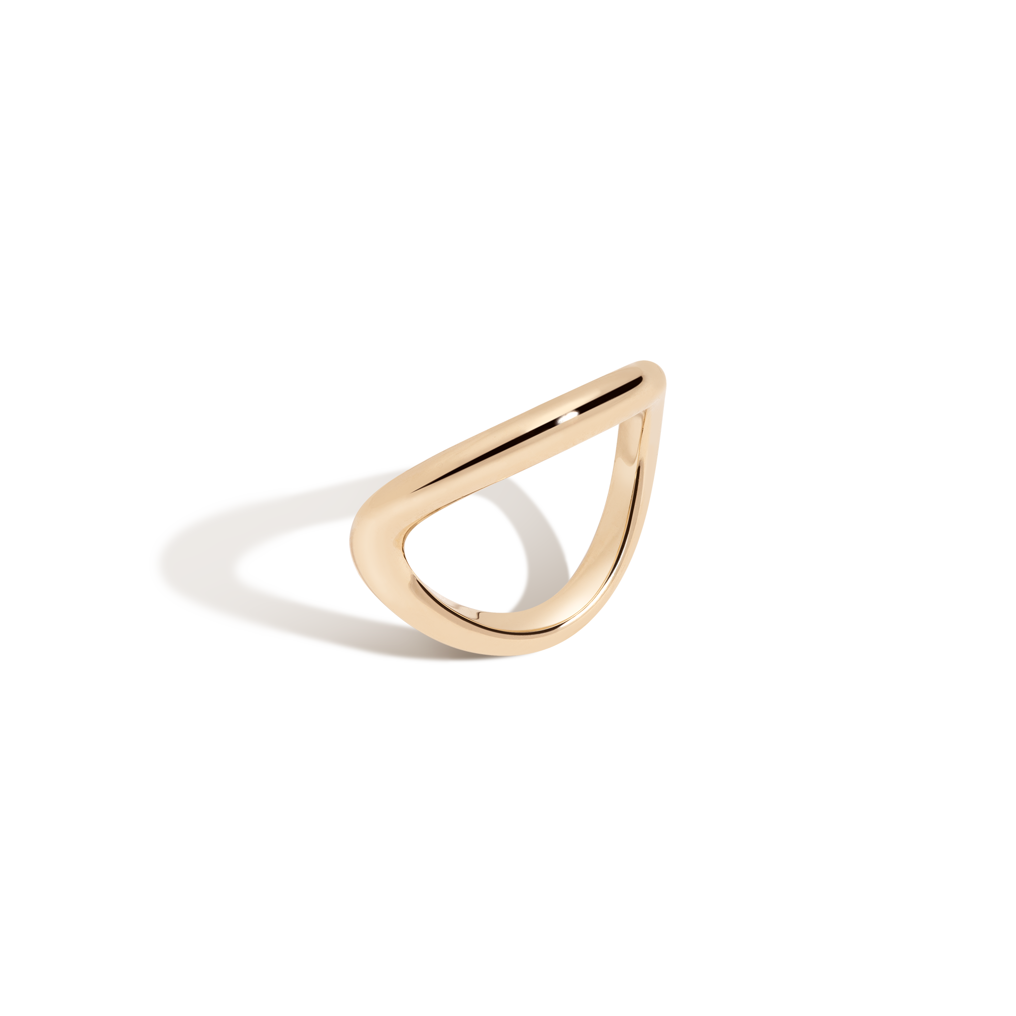 Gold Floating Ring