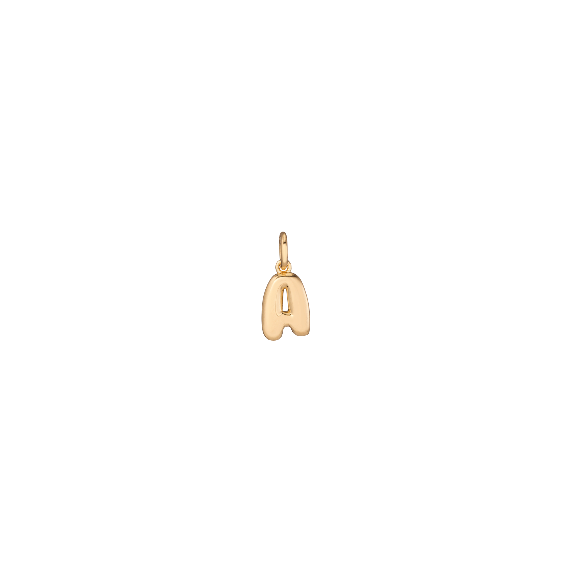 Bold Bubble Letter Pendant
