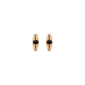 Lab Grown Black Sapphire Art Deco Earrings
