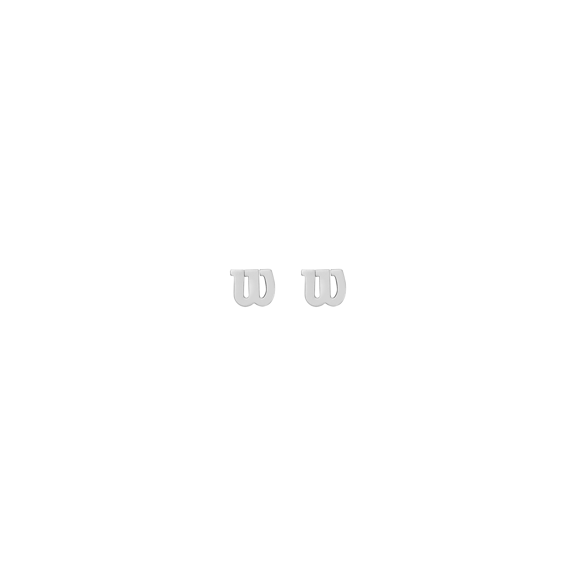 Aurate x Wilson: W Stud Earrings