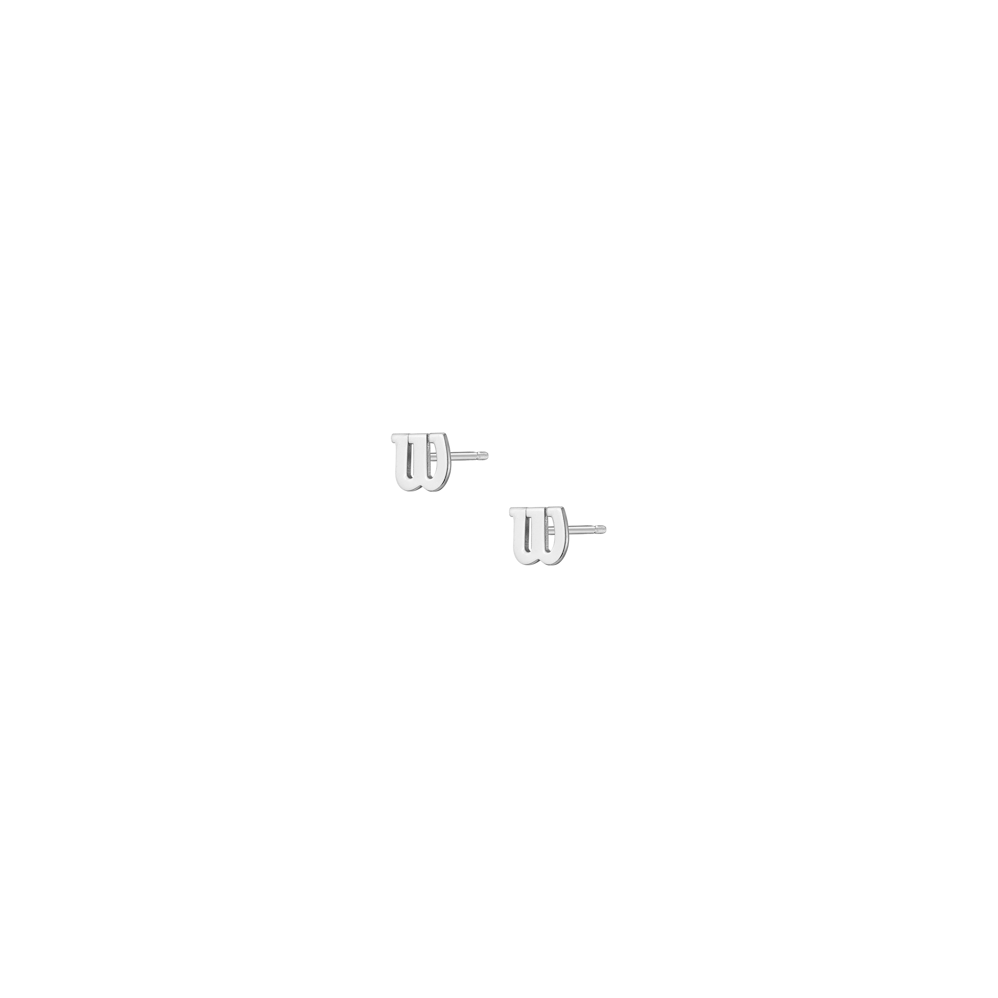 Aurate x Wilson: W Stud Earrings
