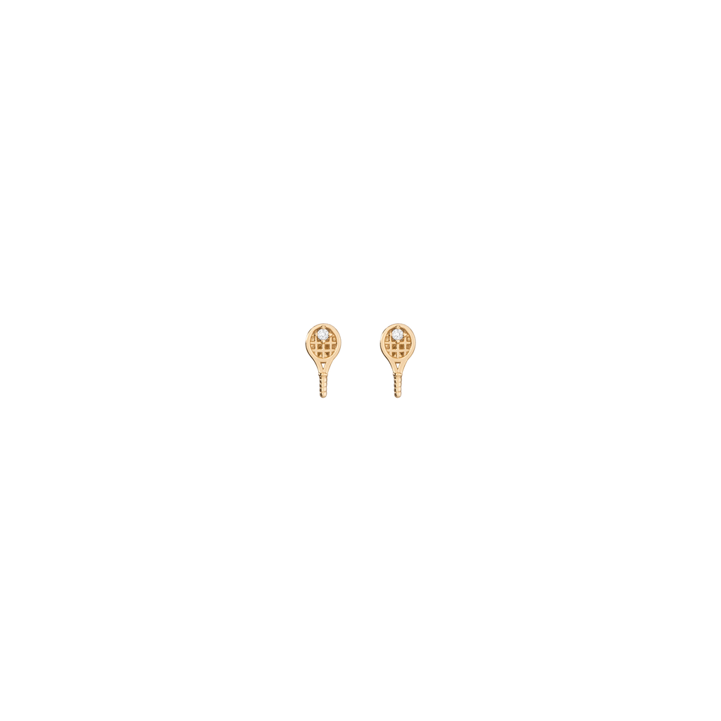 Aurate x Wilson: Tennis Racket Earrings