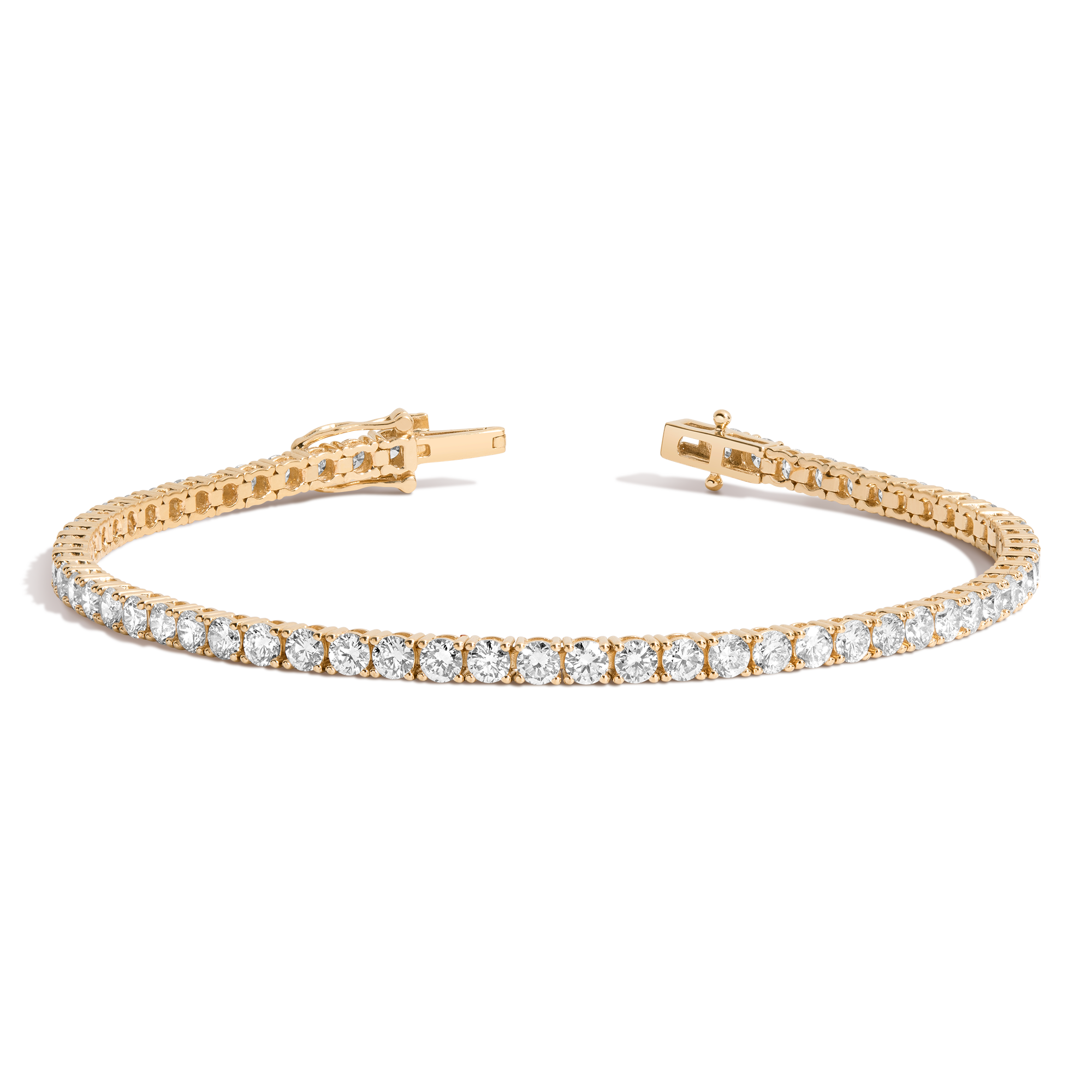 4.2ct Lab Grown Diamond Tennis Bracelet