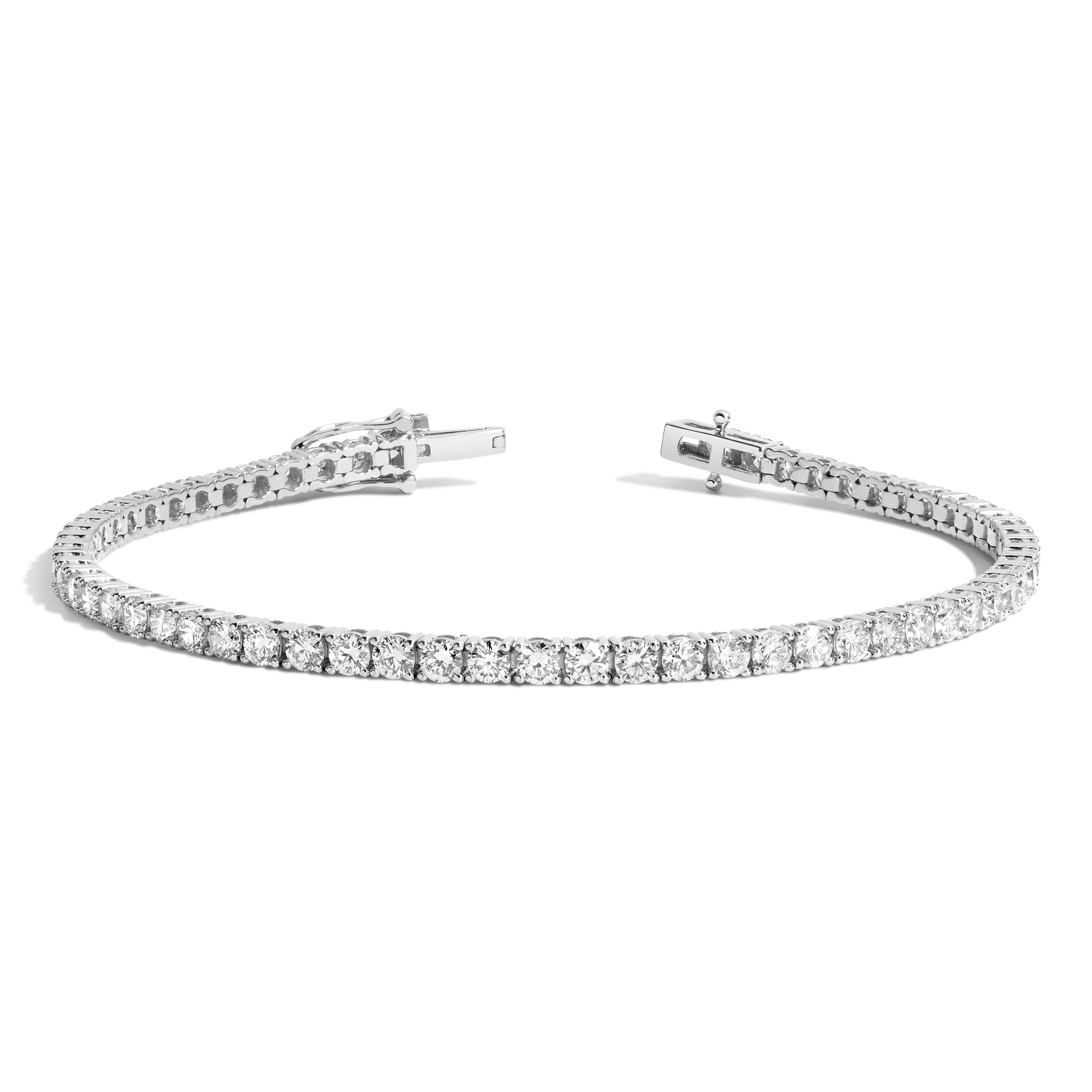 4.2ct Lab Grown Diamond Tennis Bracelet