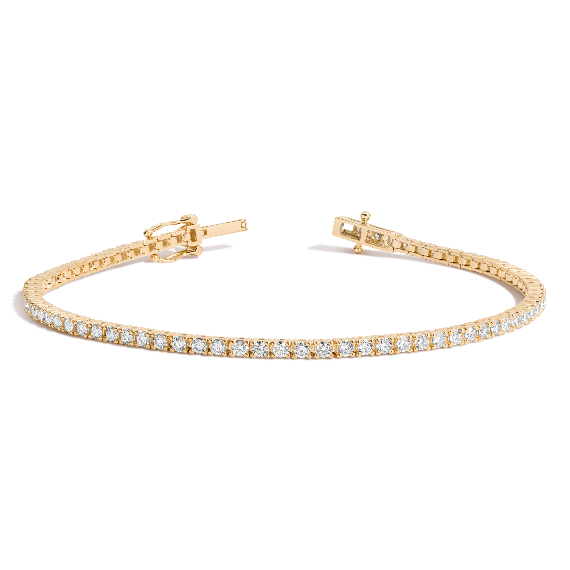 2ct Lab Grown Diamond Tennis Bracelet