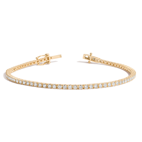 2ct Lab Grown Diamond Tennis Bracelet