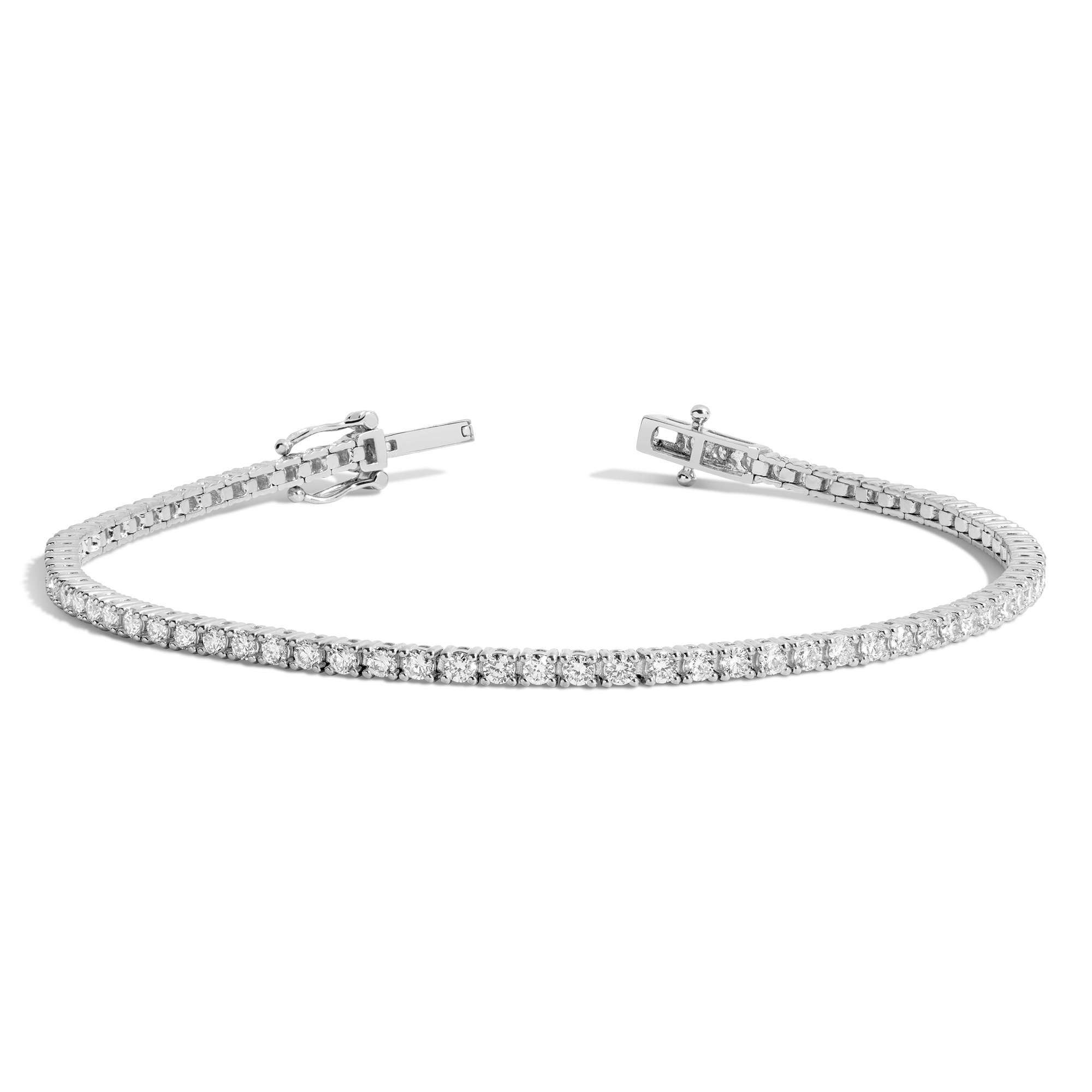2ct Lab Grown Diamond Tennis Bracelet