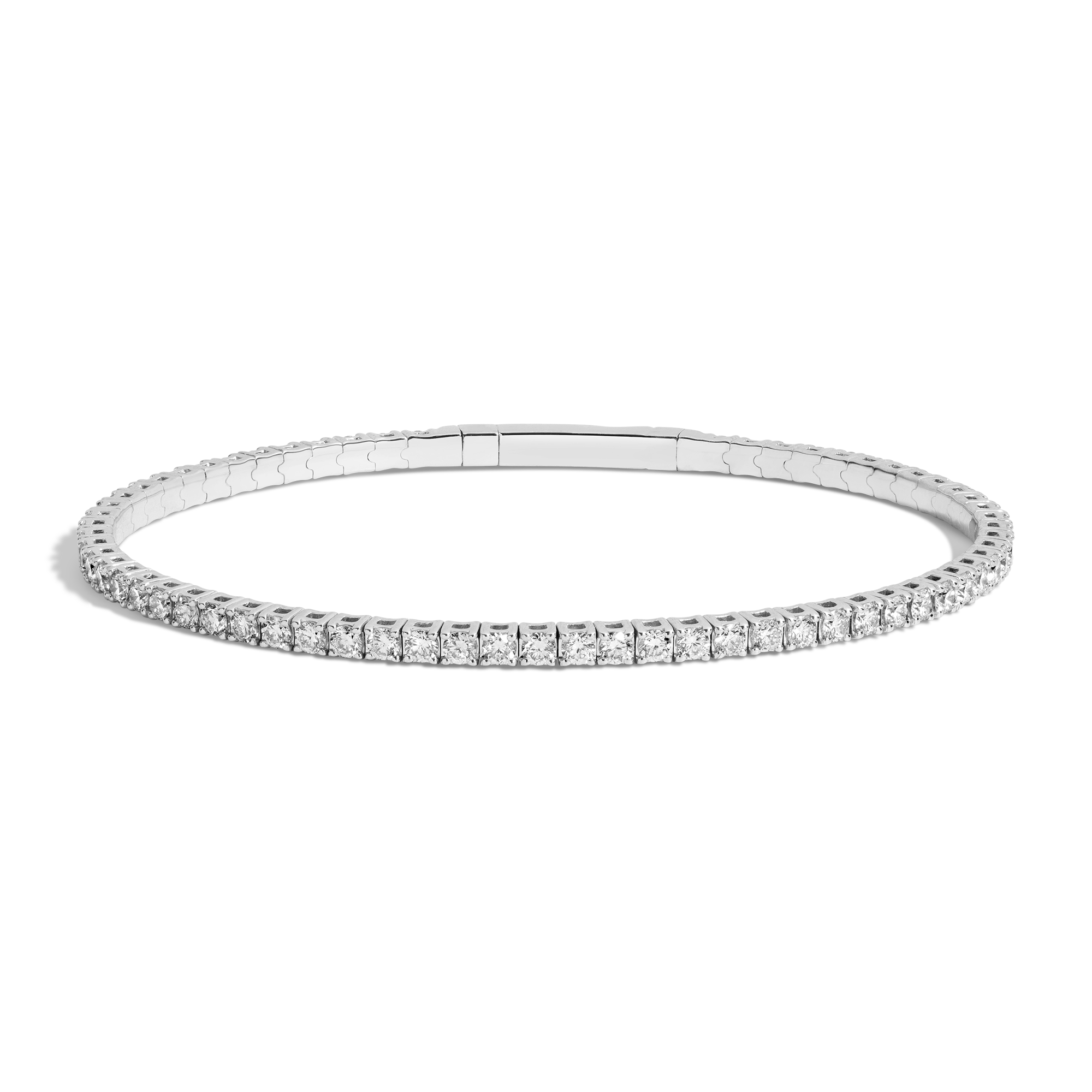 2ct Lab Grown Diamond Flex Tennis Bracelet