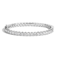 10ct Lab Grown Diamond Hinged Tennis Bracelet