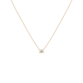 0.25ct Emerald Lab Grown Diamond Necklace