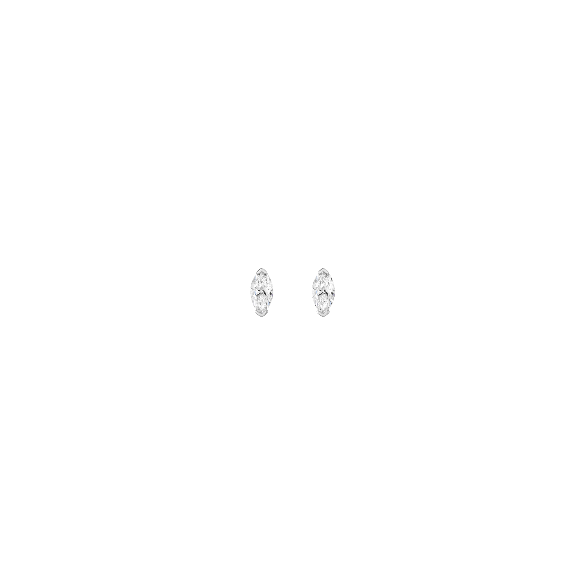 0.5ct Marquise Lab Grown Diamond Stud Earrings