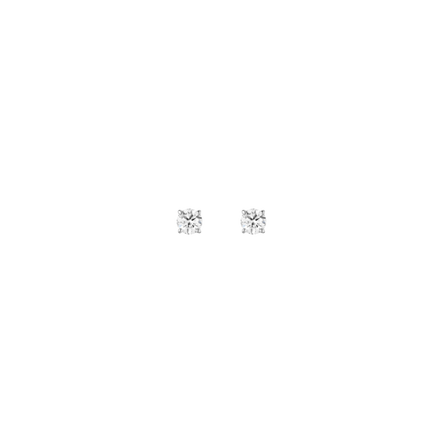 1ct Round Lab Grown Diamond Stud Earrings