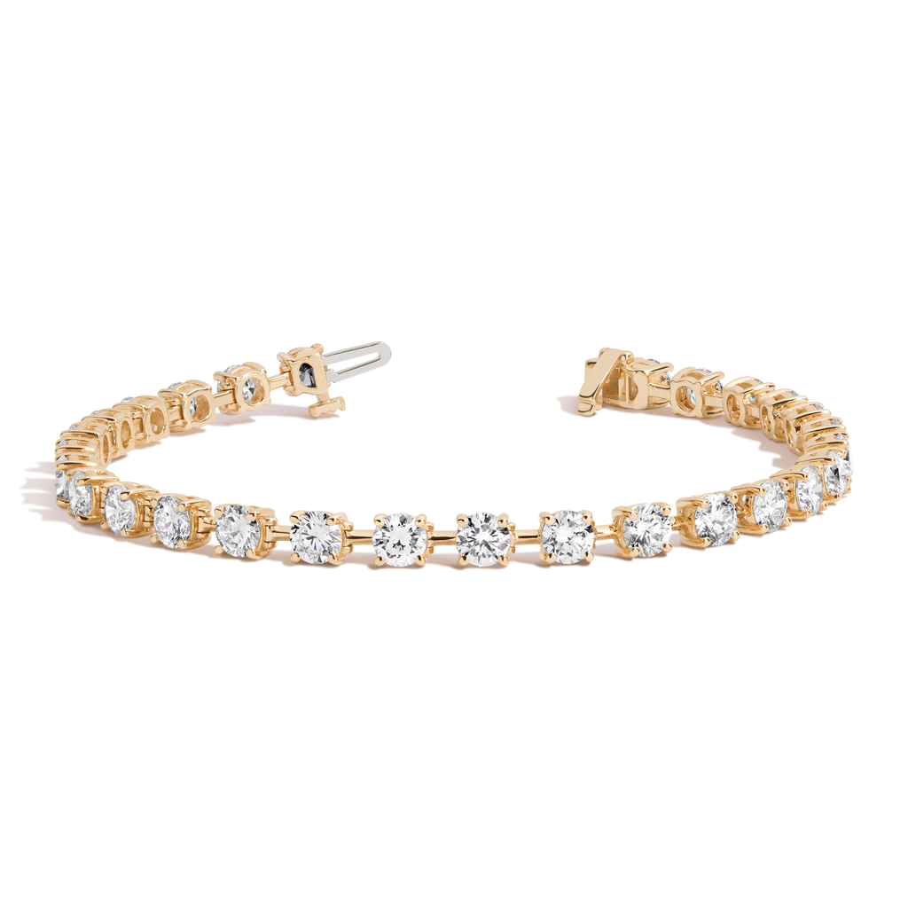 8ct Lab Grown Diamond Tennis Link Bracelet