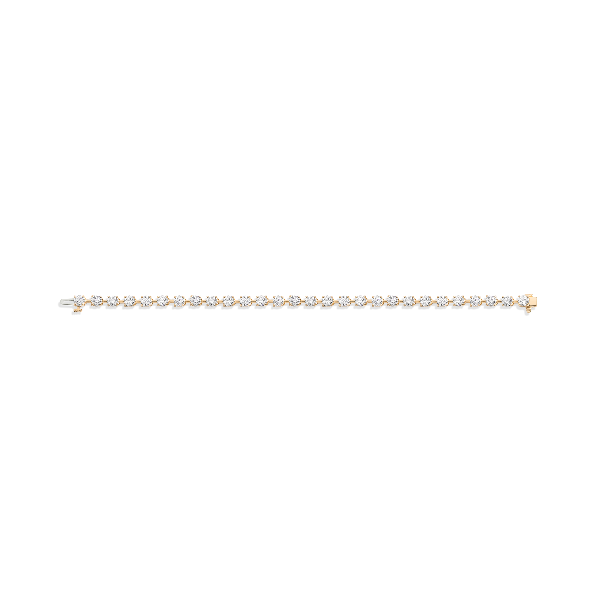 8ct Lab Grown Diamond Tennis Link Bracelet
