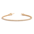 1ct Lab Grown Diamond Cupcake Tennis Bracelet