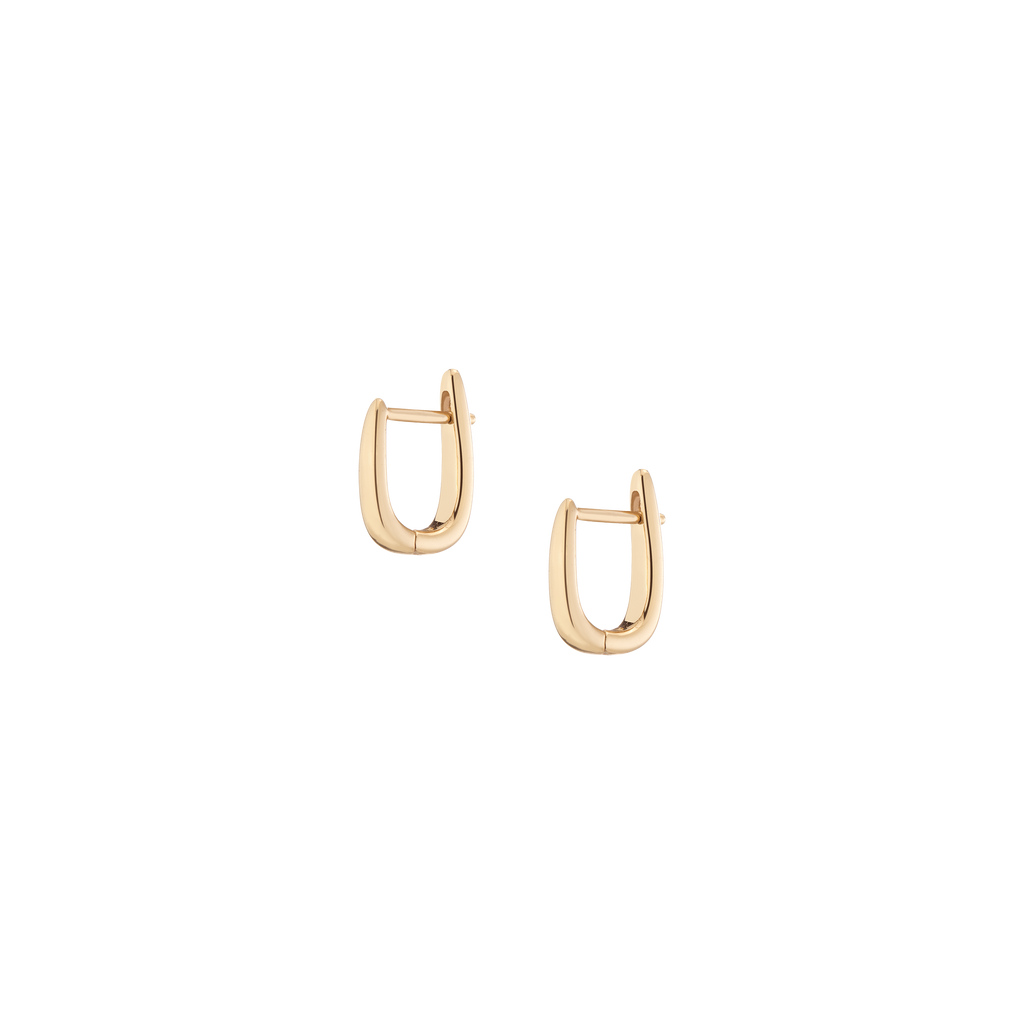 Tapered Huggie Earrings