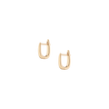 Tapered Huggie Earrings