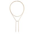 Aurate x Frye: Lasso Wrap Necklace