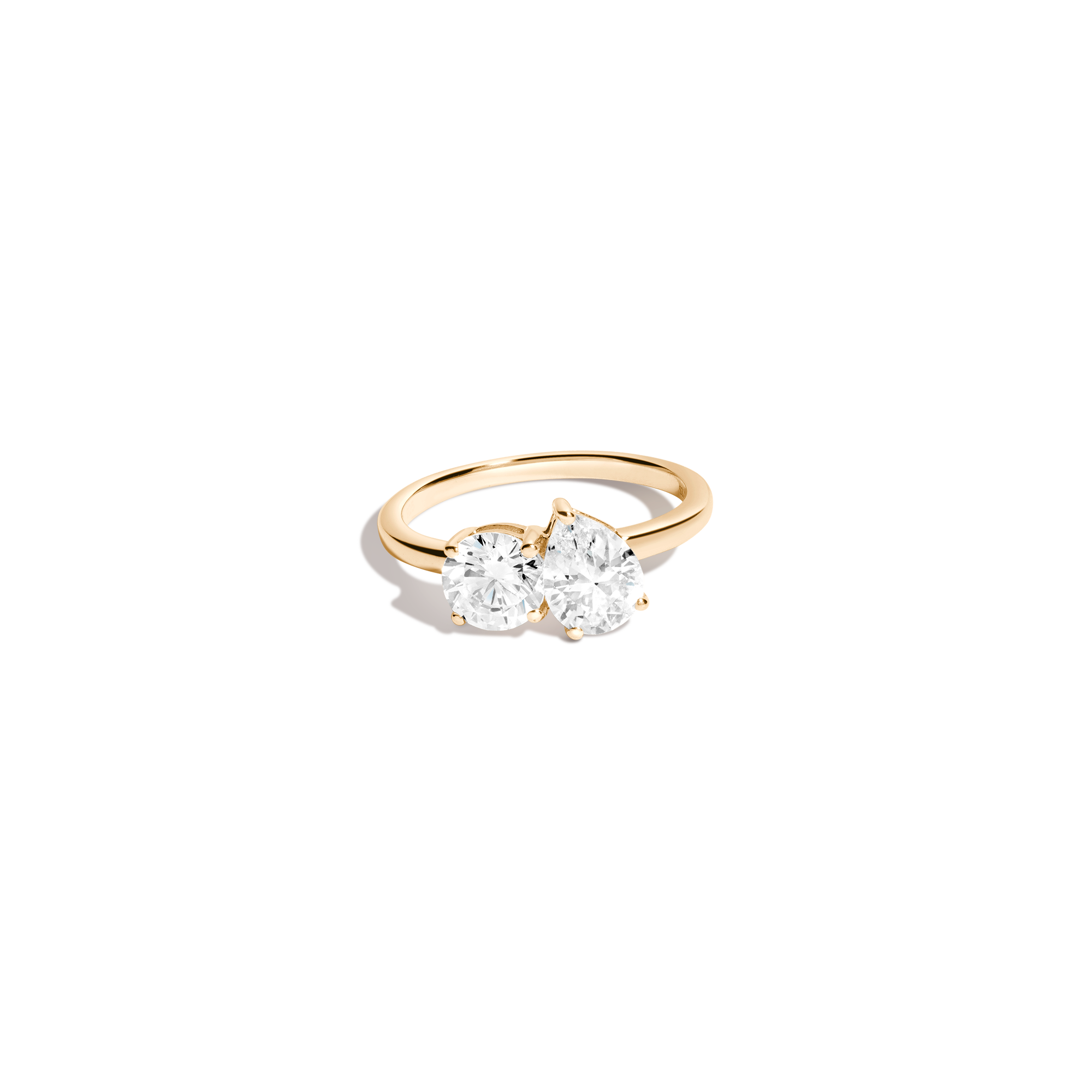 Lab Grown Diamond Toi et Moi Ring