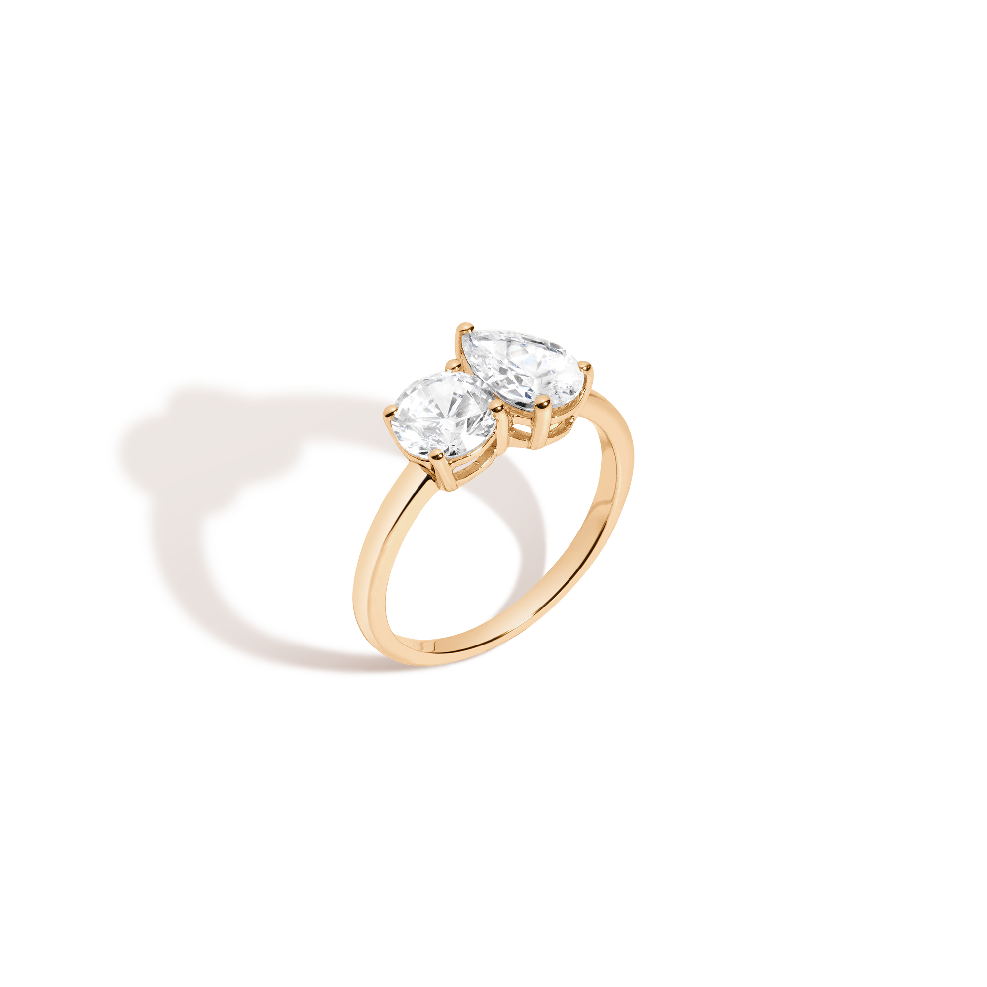 Lab Grown Diamond Toi et Moi Ring