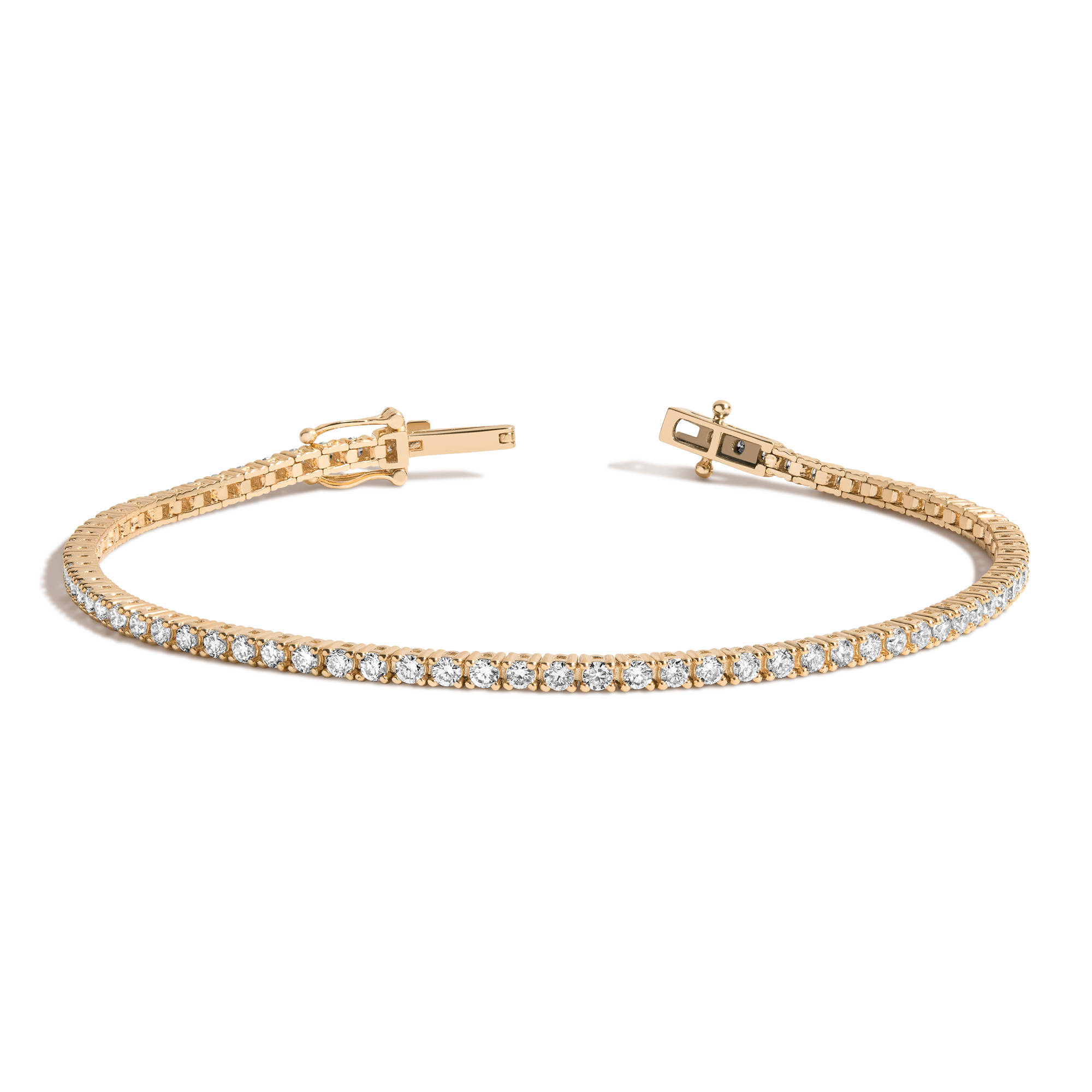 Personalized Lab Grown Diamond Tennis Bracelet