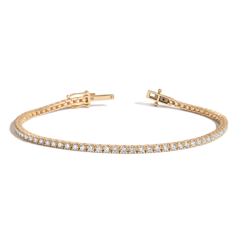 Personalized Lab Grown Diamond Tennis Bracelet