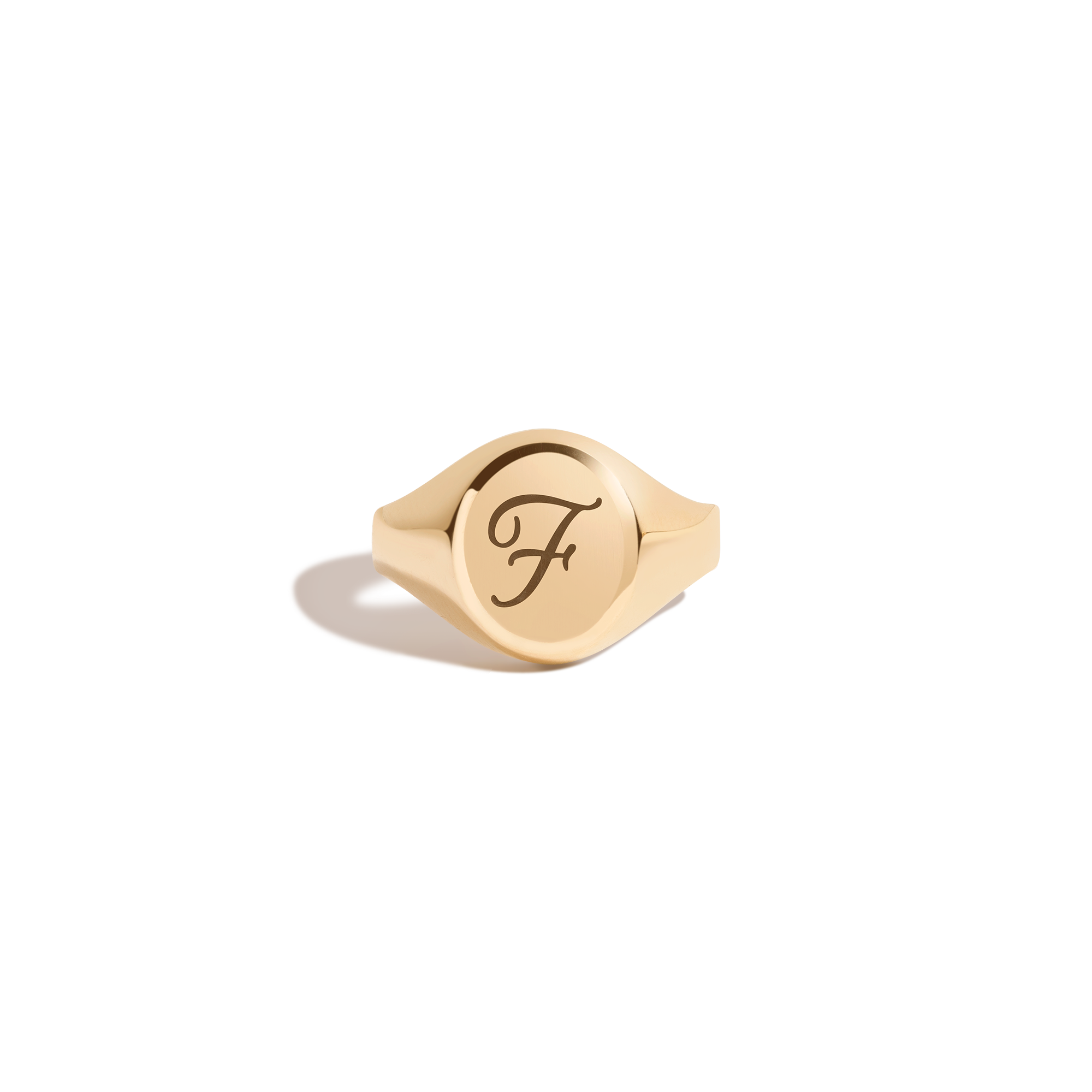 Round Signet Ring