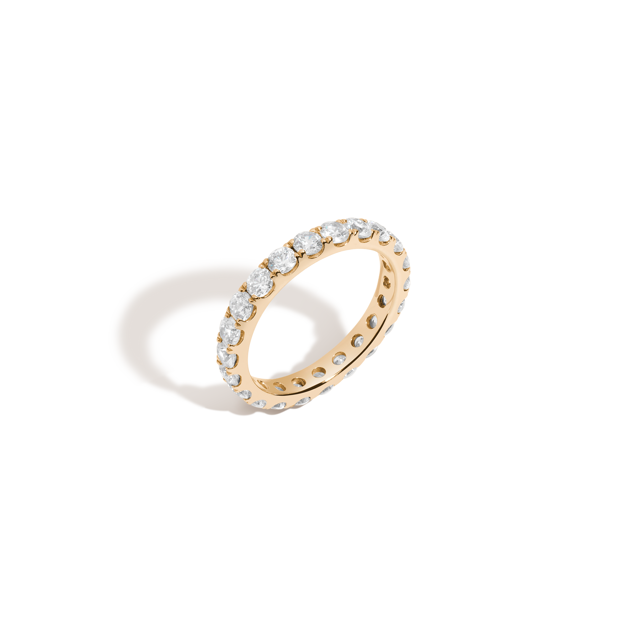 2ct Round Lab Grown Diamond Eternity Ring