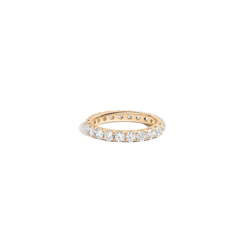 2ct Round Lab Grown Diamond Eternity Ring