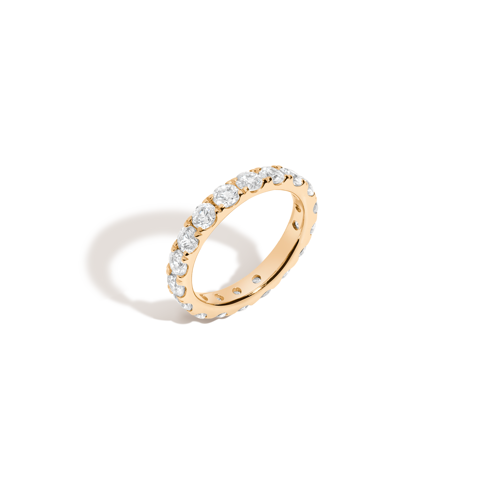 3ct Round Lab Grown Diamond Eternity Ring