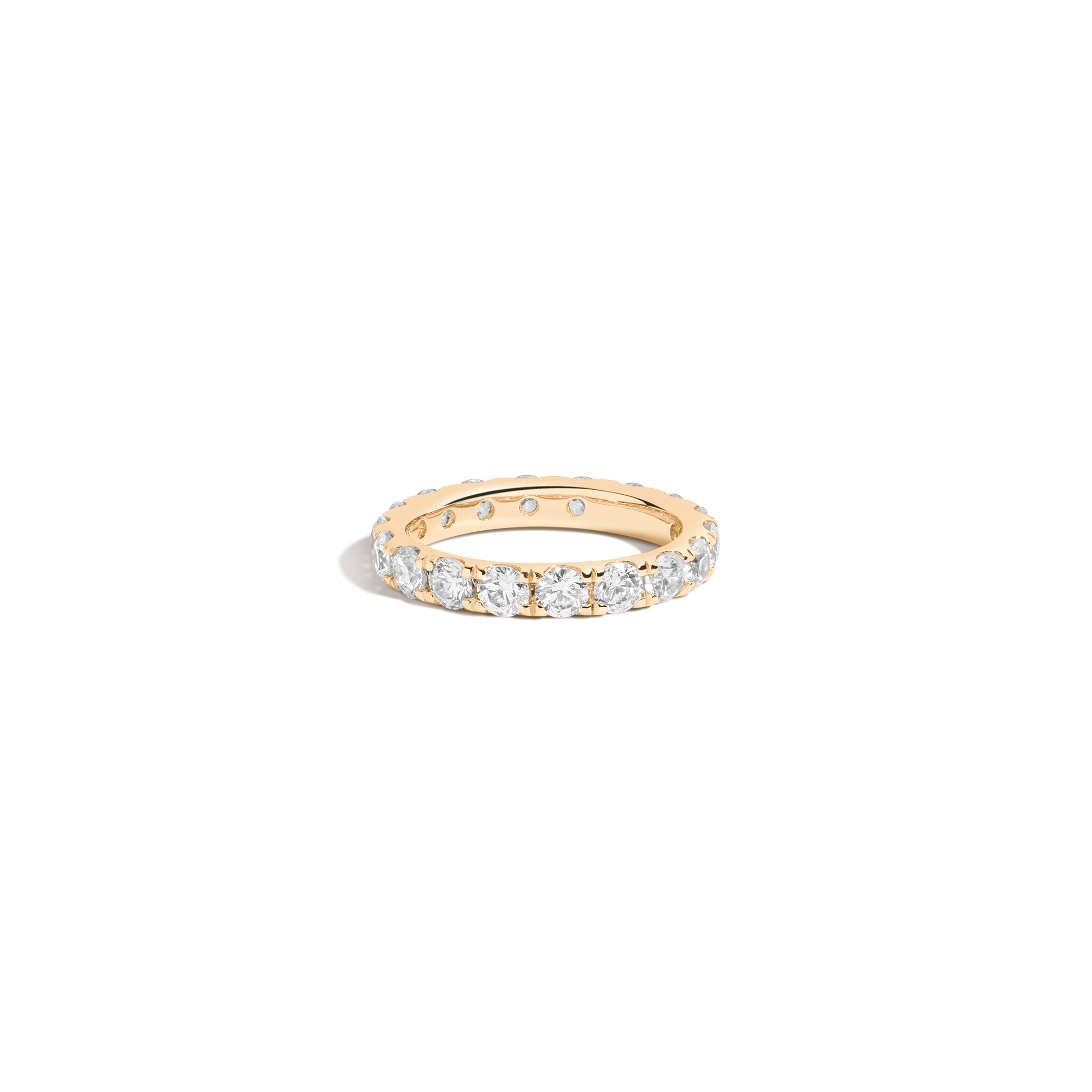 3ct Round Lab Grown Diamond Eternity Ring