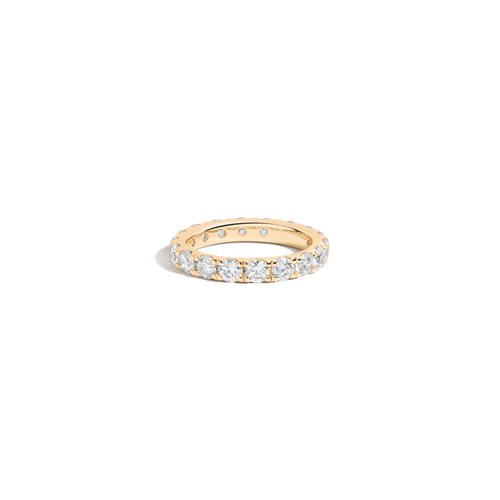 3ct Round Lab Grown Diamond Eternity Ring