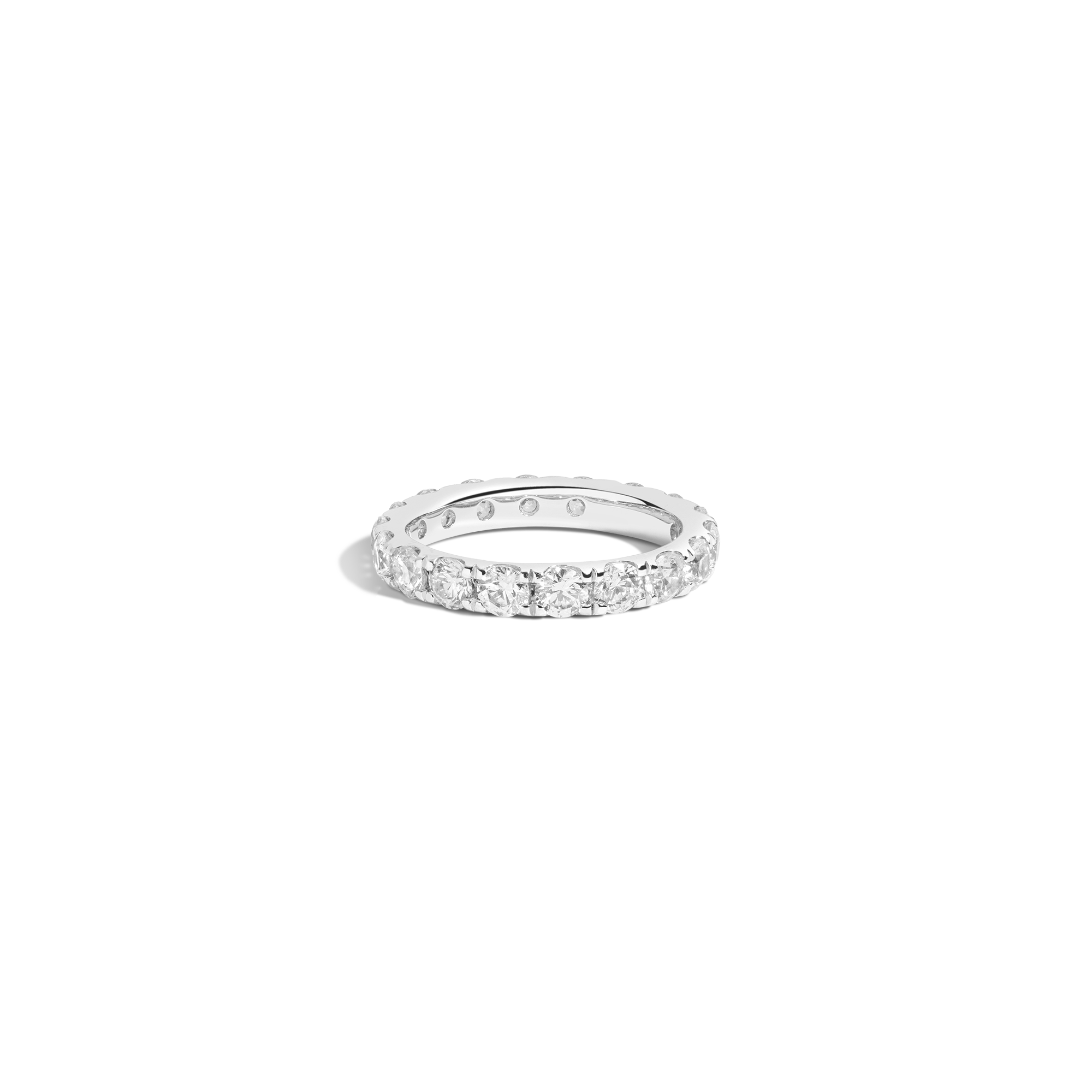 3ct Round Lab Grown Diamond Eternity Ring