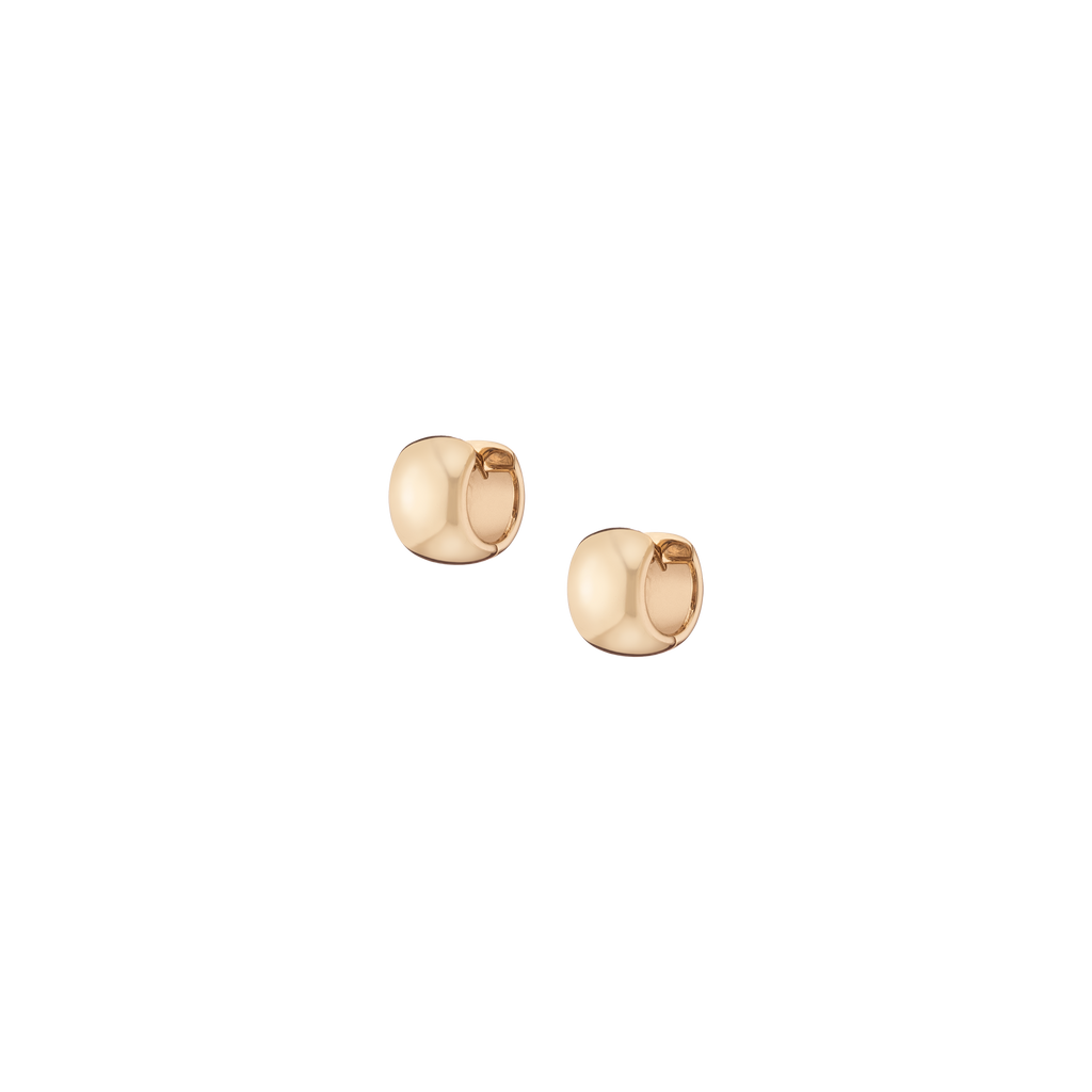 Chunky Huggie Earrings