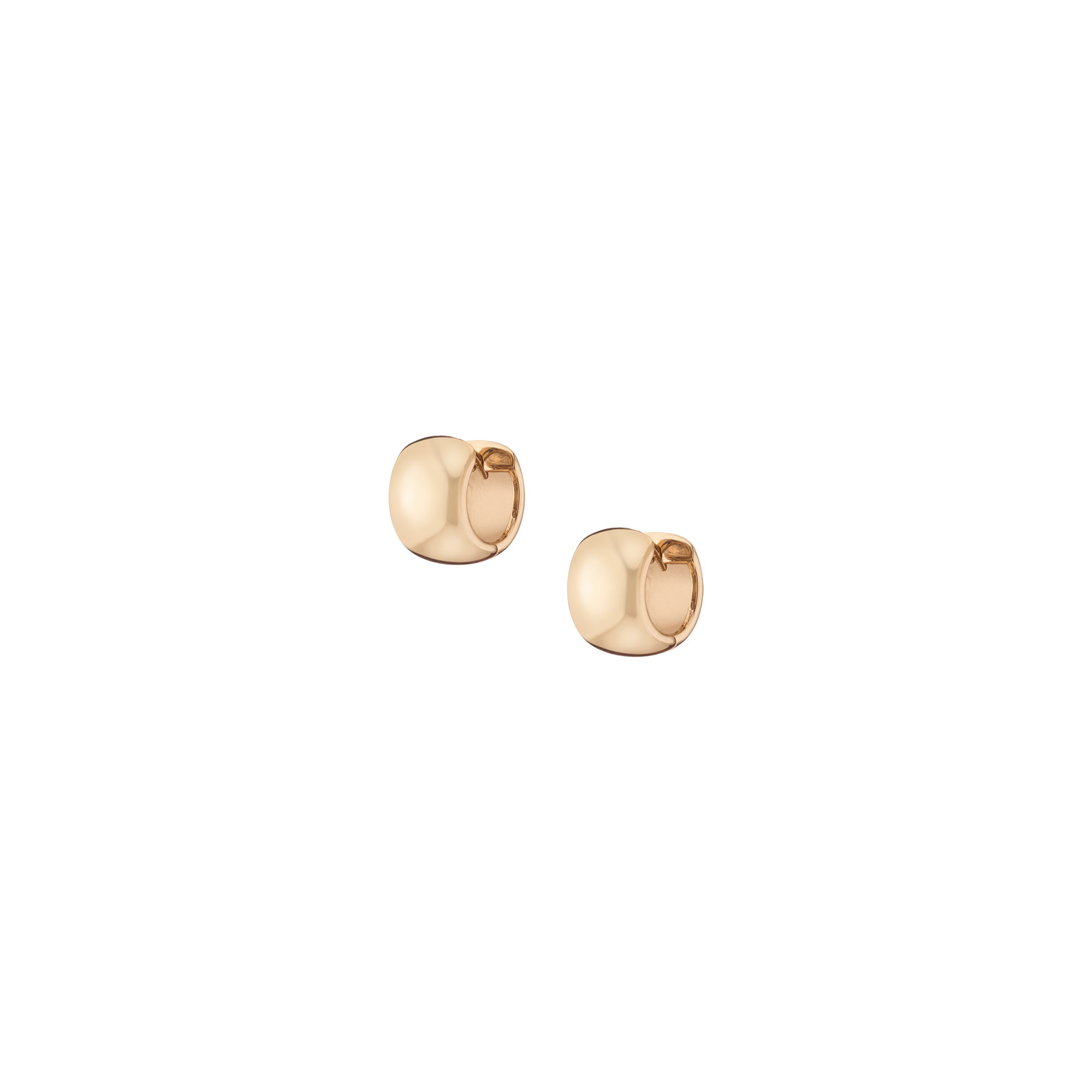 Chunky Huggie Earrings