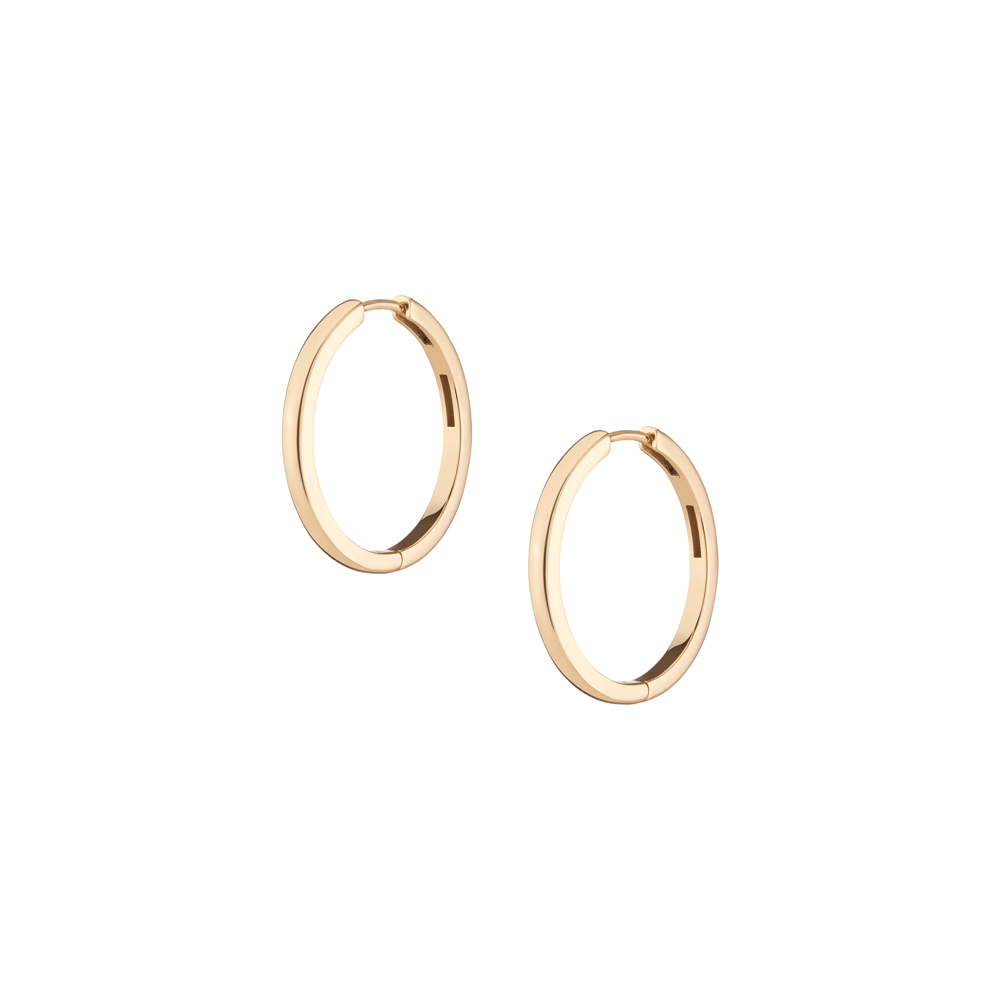 Medium Hinged Hoop Earrings