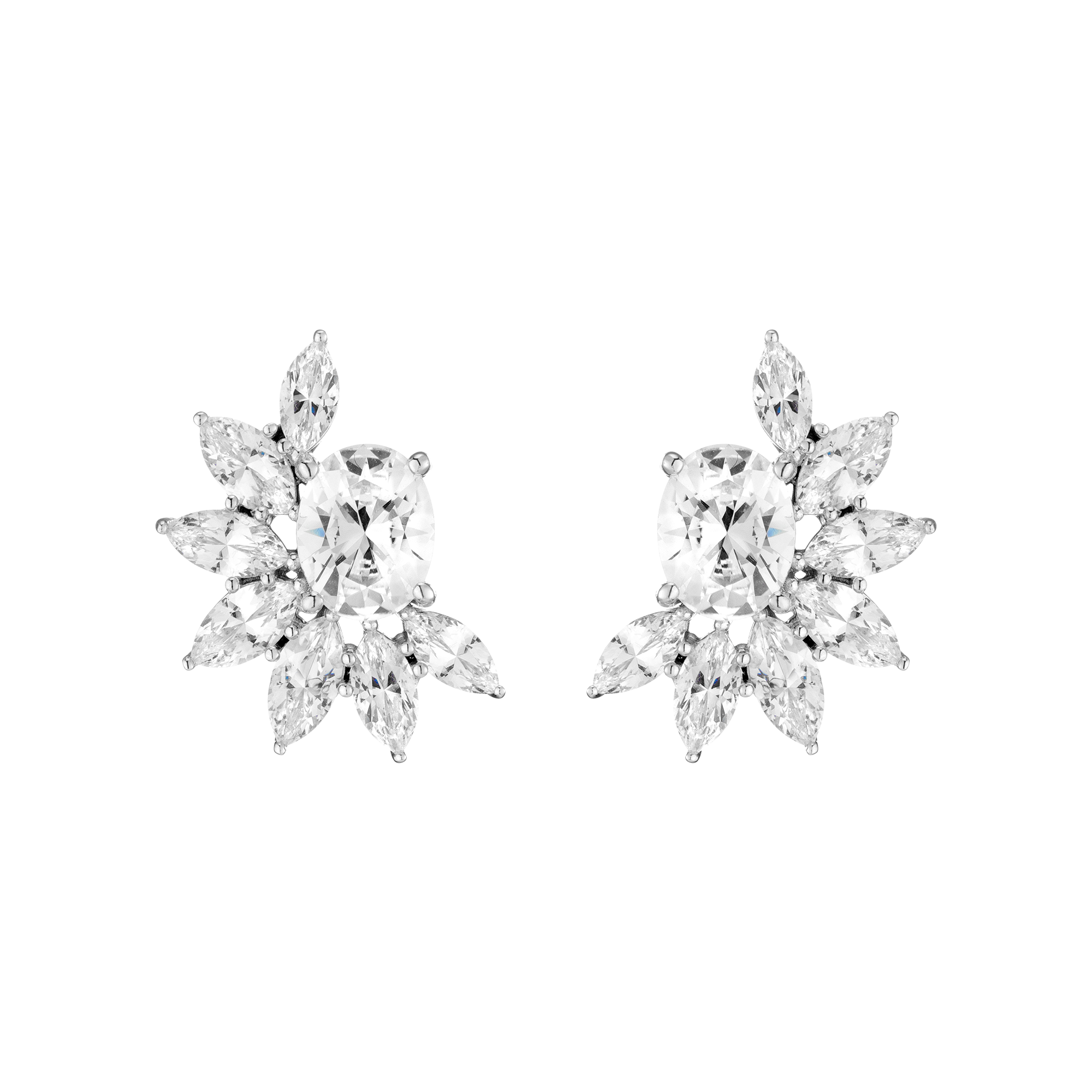 Aurate x Frye: Marquise Fringe Earrings