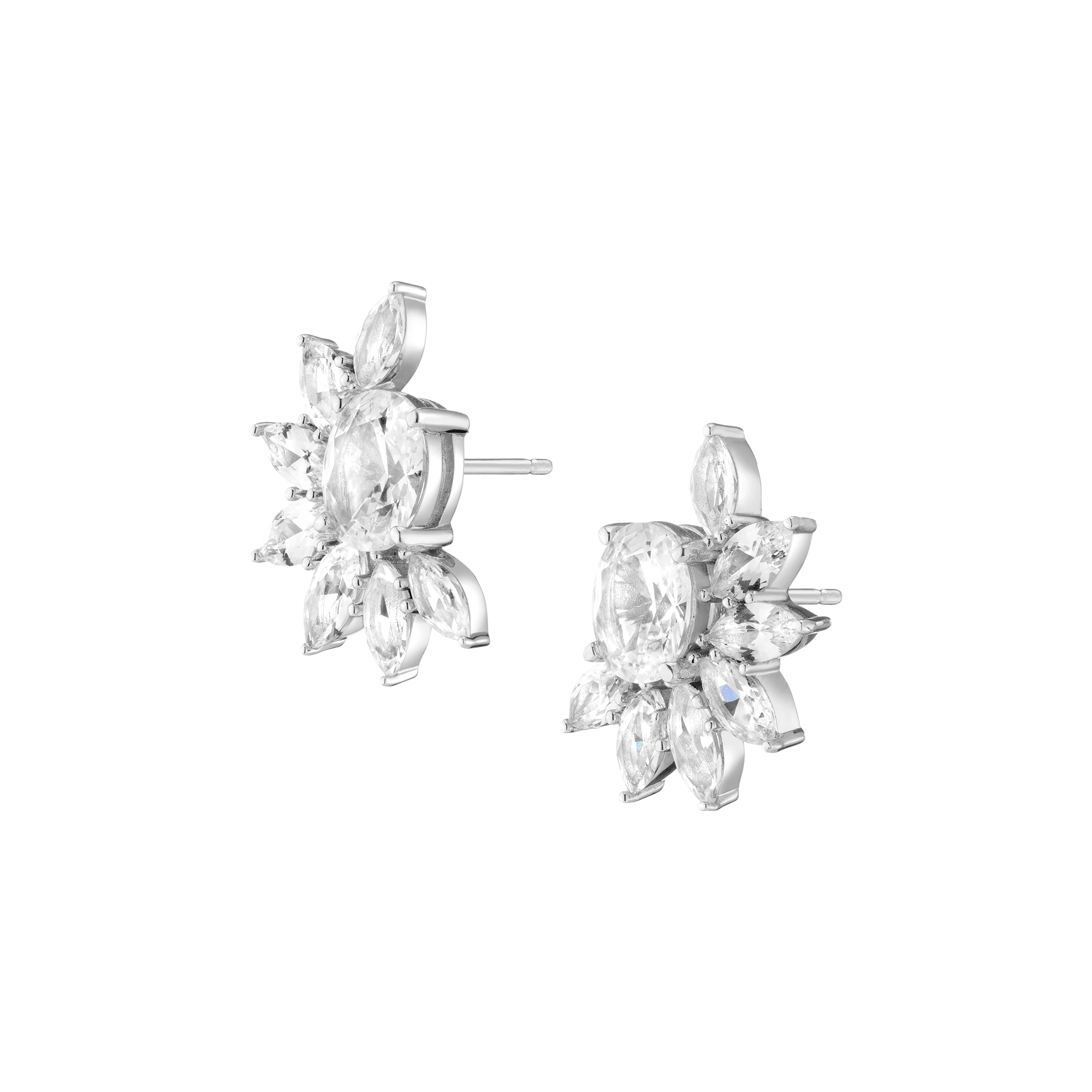 Aurate x Frye: Marquise Fringe Earrings