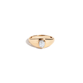 Chunky Lab Grown Diamond Oval Ring