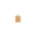 Vintage City Stamp Charm