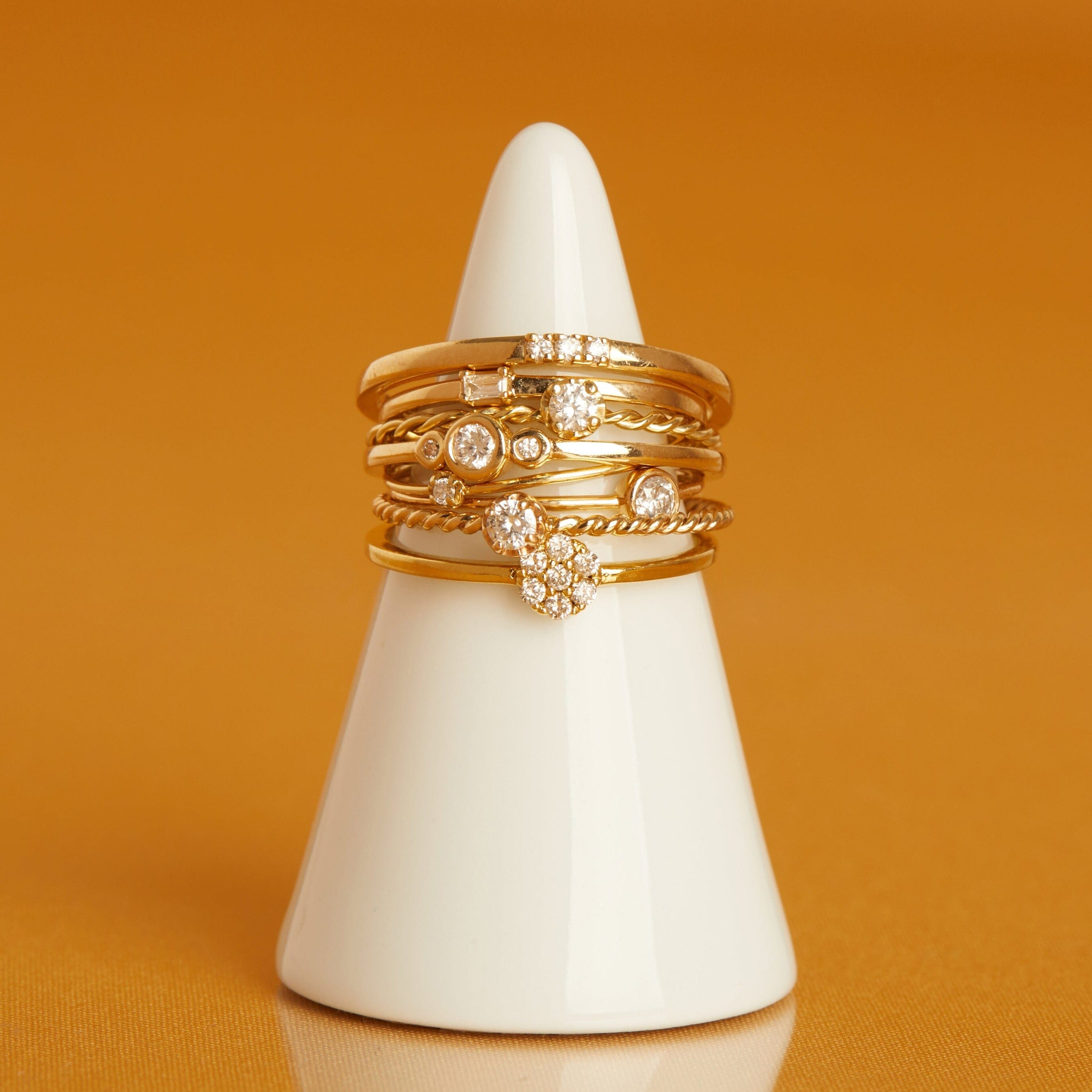 Diamond Stacker Ring