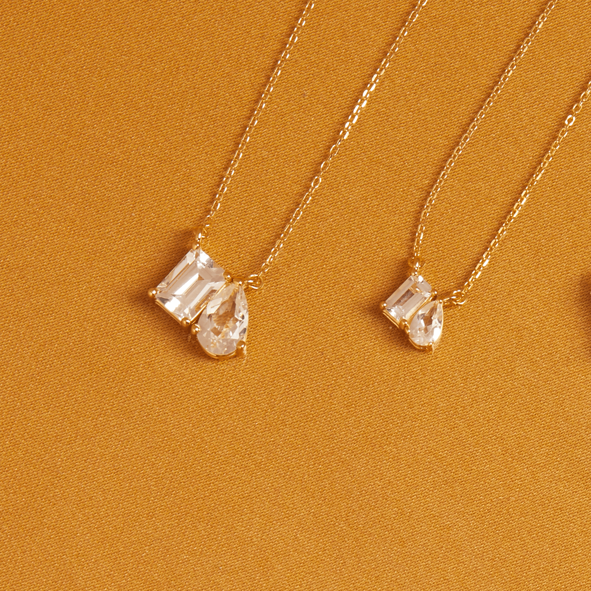 Toi et Moi Gemstone Classic Necklace