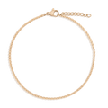Wave Chain Anklet