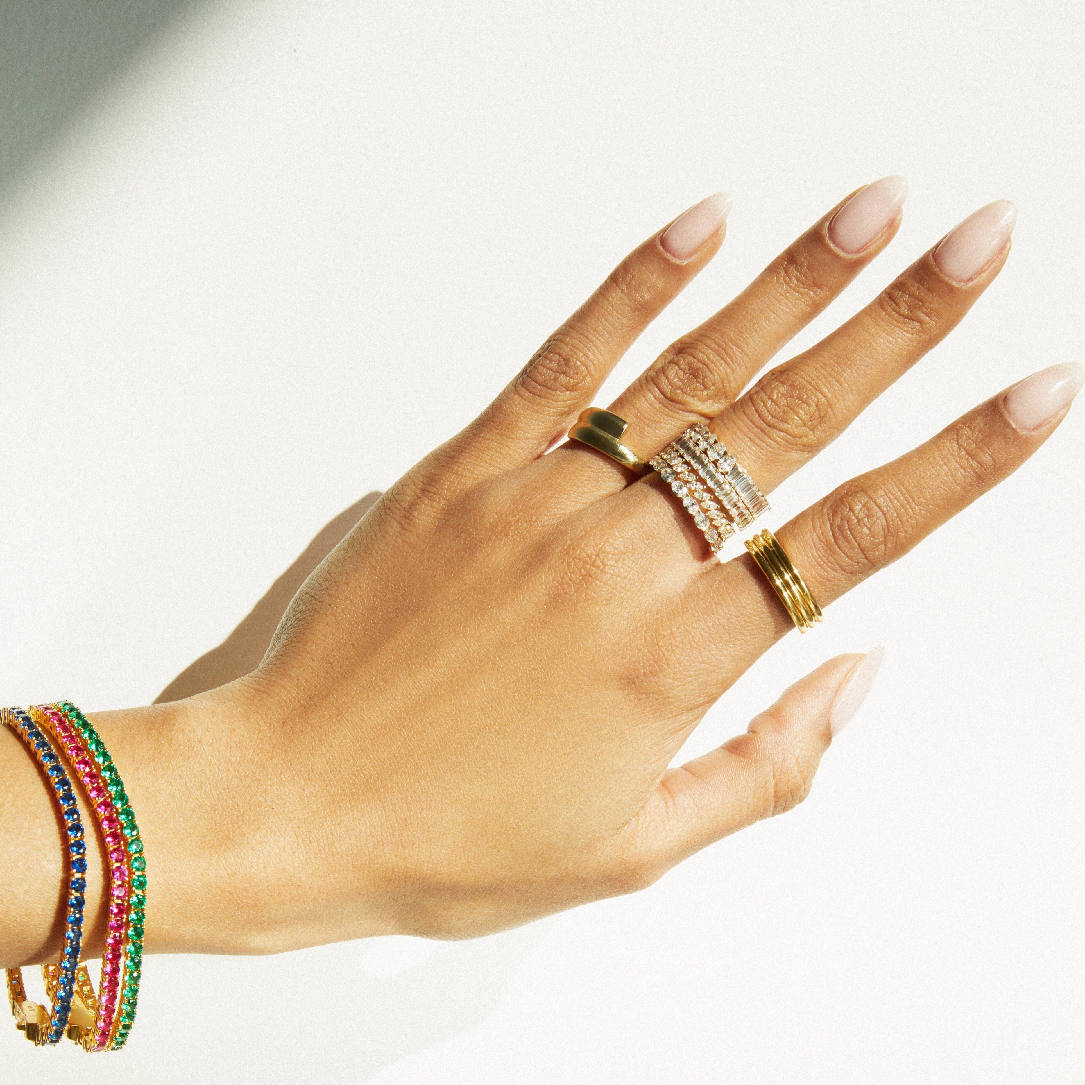 Two-in-One Lab Grown Diamond Eternity Ring