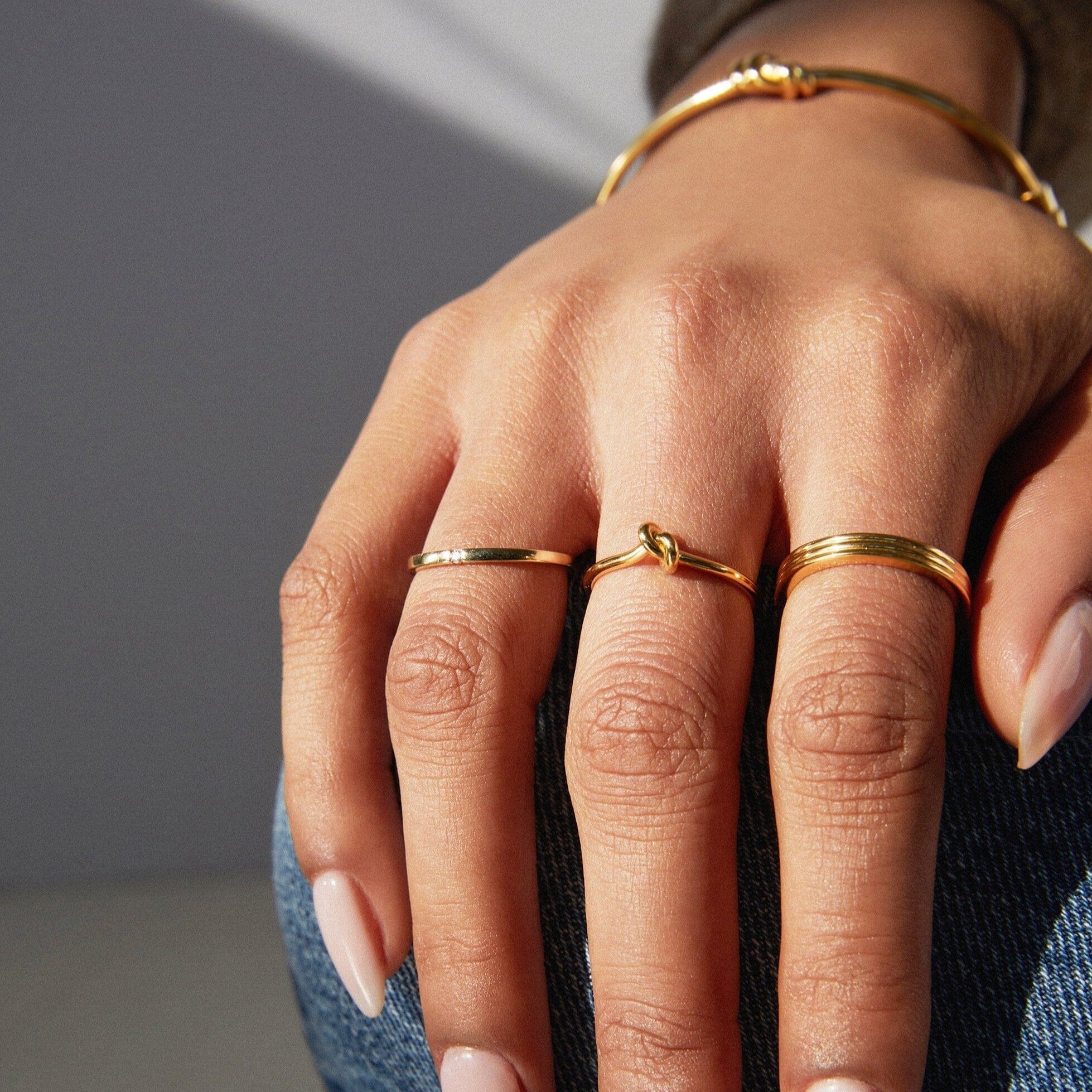 Gold Knot Ring