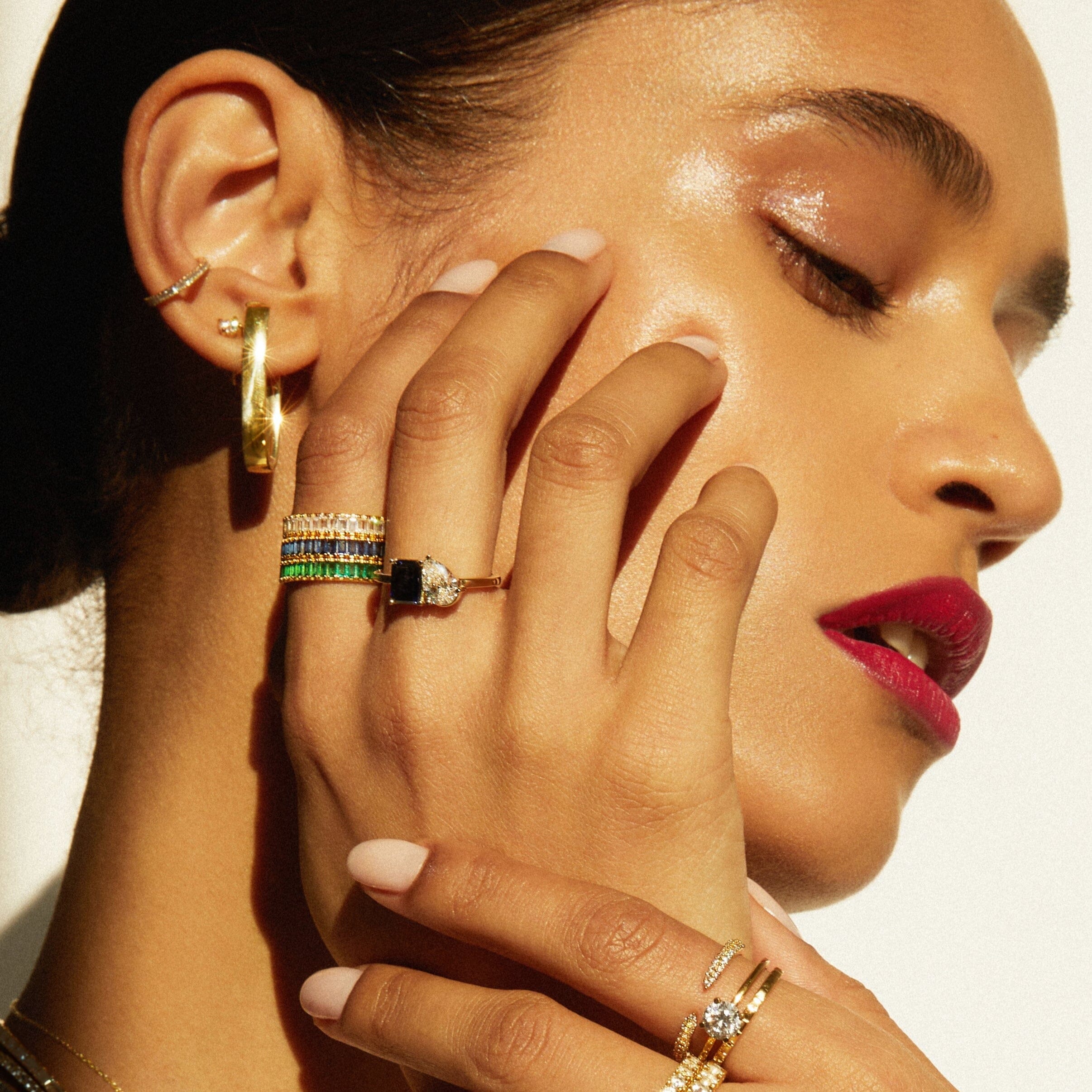 Toi et Moi Gemstone Classic Ring