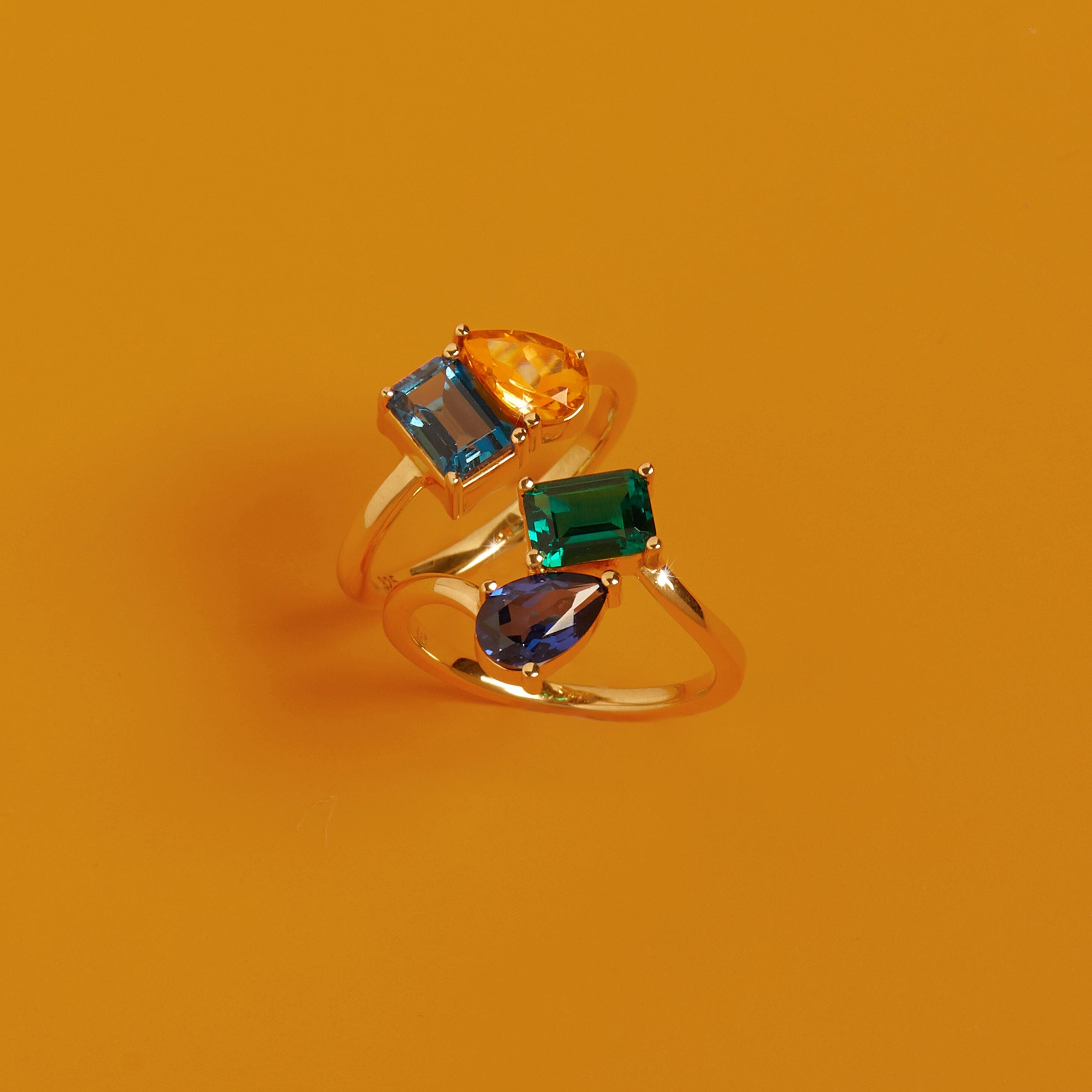 Toi et Moi Gemstone Classic Ring