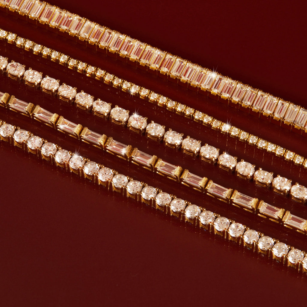 Classic Diamond Tennis Necklace