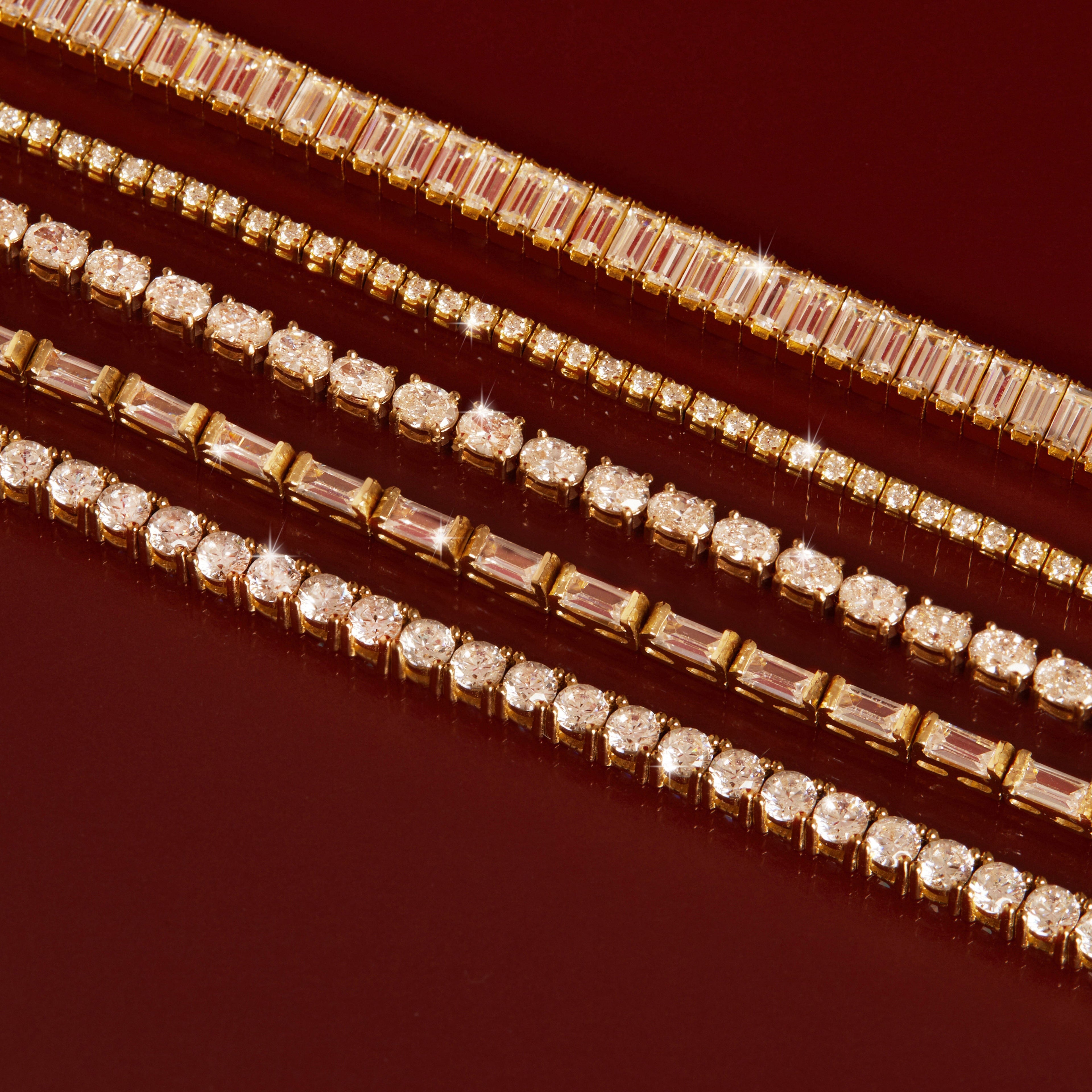 Classic Diamond Tennis Necklace