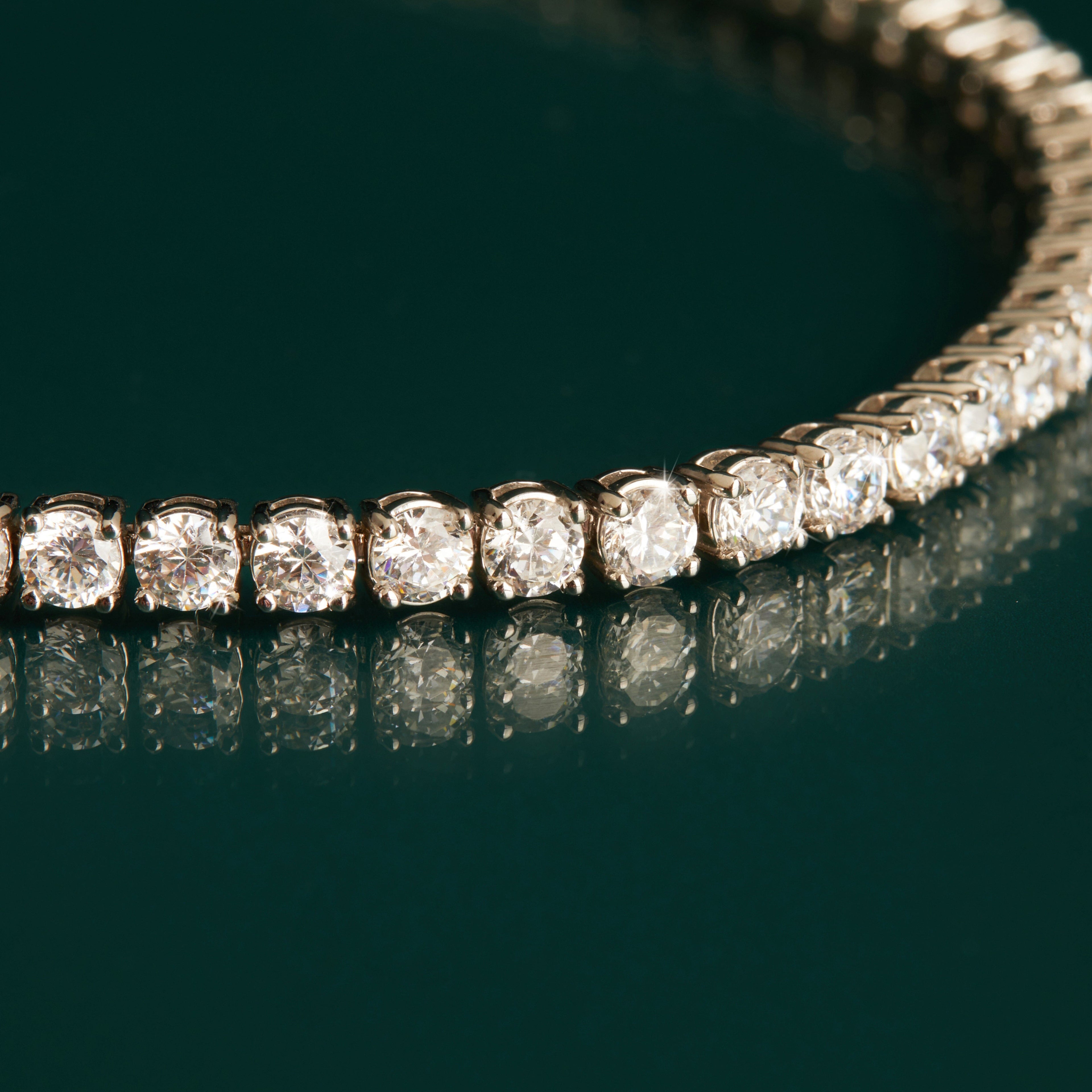 Classic Diamond Tennis Necklace